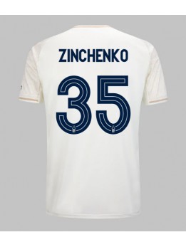 Billige Nottingham Forest Oleksandr Zinchenko #35 Bortedrakt 2025-26 Kortermet